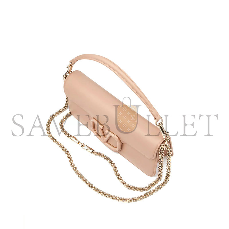 VALENTINO GARAVANI LOCÒ CALFSKIN SHOULDER BAG 5W2B0K30IYS_GF9 (27*13*6cm)